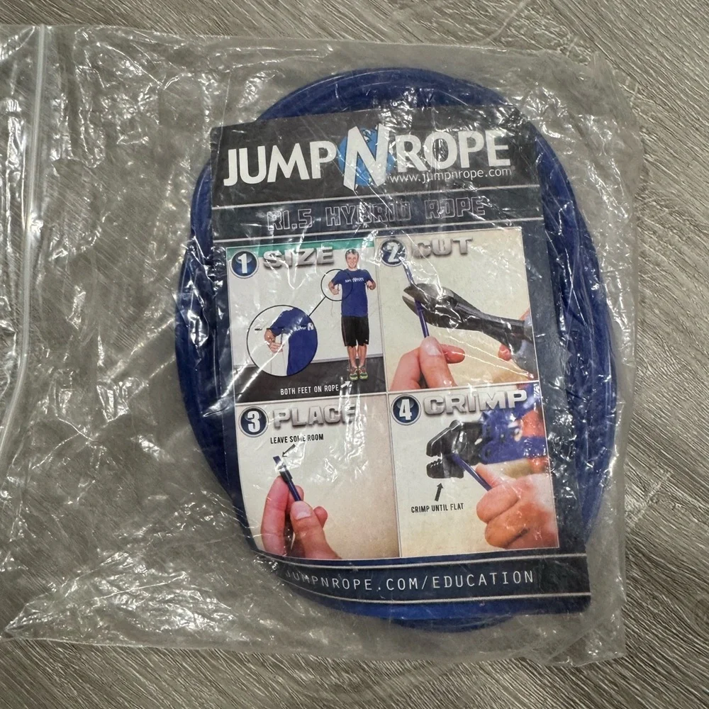 Blue Jump Rope - Picture 2 of 2